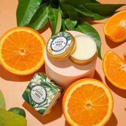 Unisex Solid parfum - Azahar + Naranja